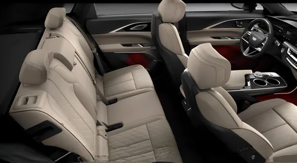 Cadillac lyriq interior